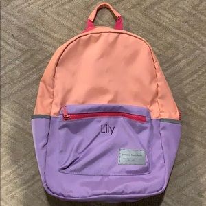 Pottery Barn Kids Toddler Astor Backpack “Lily”